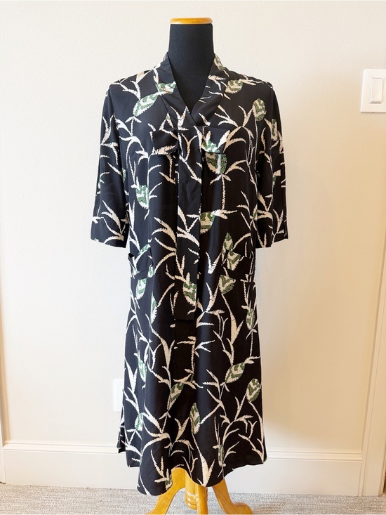 Marni Dresses & Skirts - MARNI Drop Waist Print Silk Dress